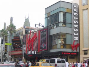 Virgin Hollywood Megastore, constructed by Sunseri Associates